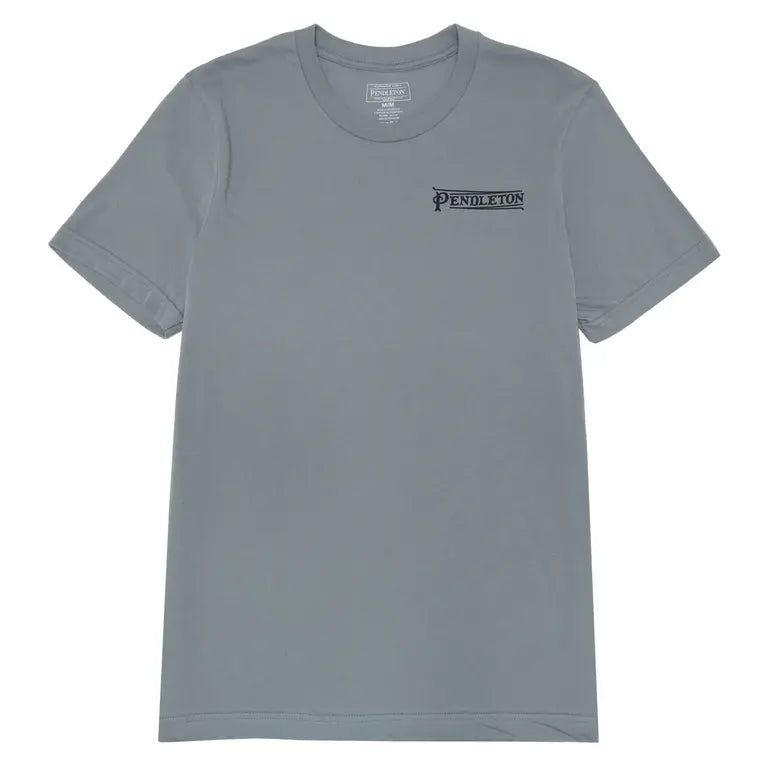 Wild Sunset T-Shirt- Blue Storm/Multi